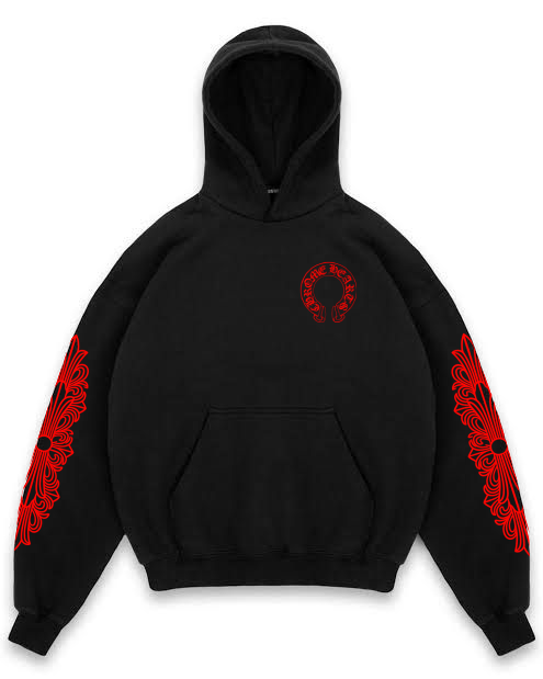 CHROME HEARTS RED HOODIE