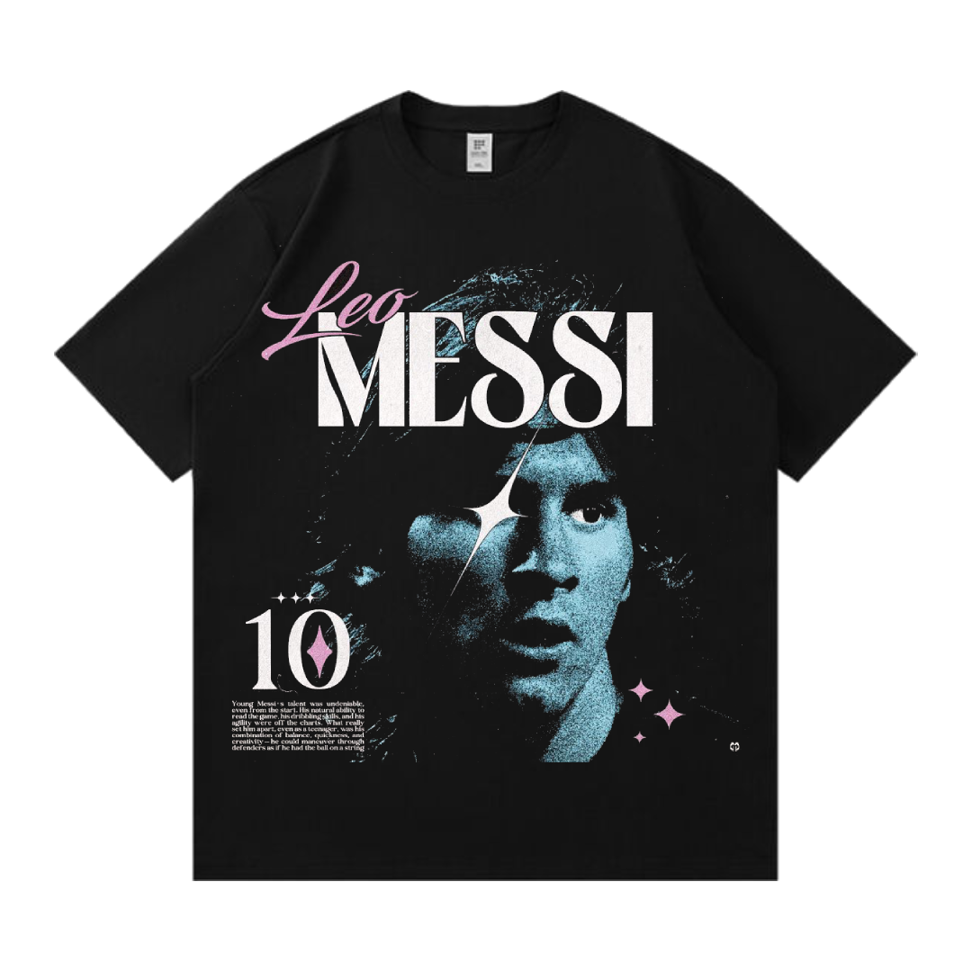 MESSI BLACK T-SHIRT