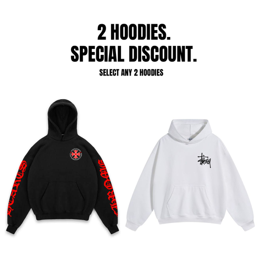 2 HOODIES DISCOUNTS.