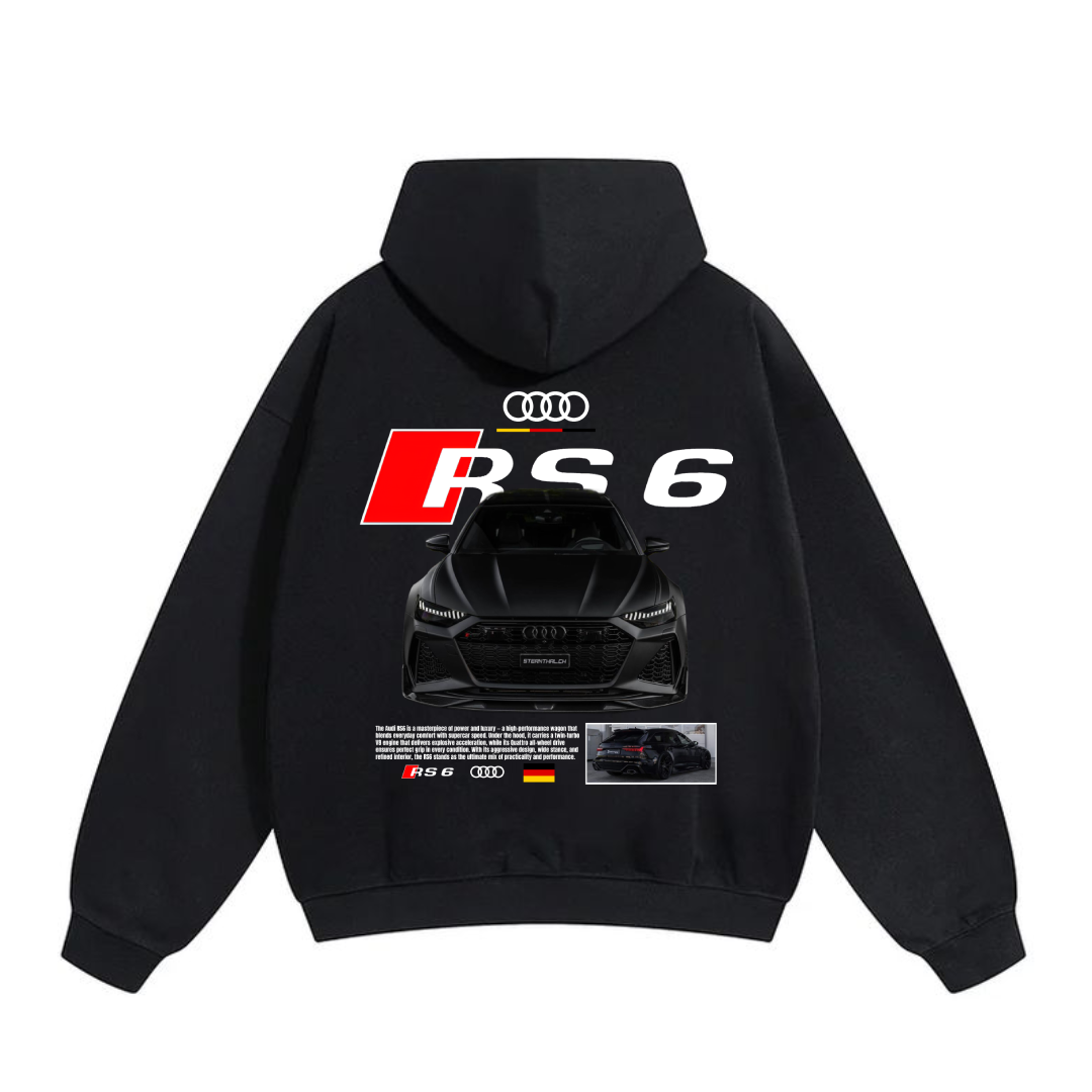HOODIE RS6 BLACK