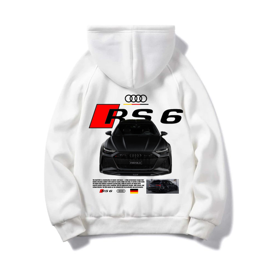 RS6 HOODIE WHITE